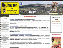 Tablet Screenshot of neuhausen.de