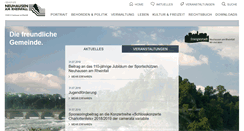 Desktop Screenshot of neuhausen.ch